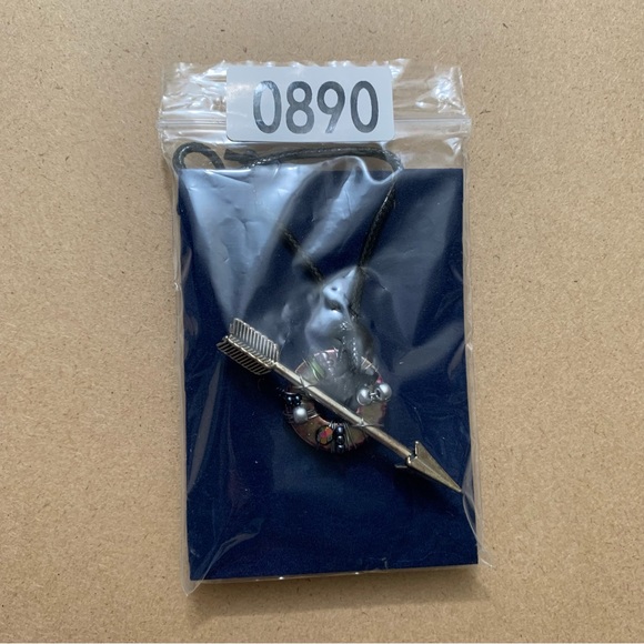 🔥5/$20🔥 Arrow Necklace and Macrame Bracelet New and Handmade - Picture 5 of 5